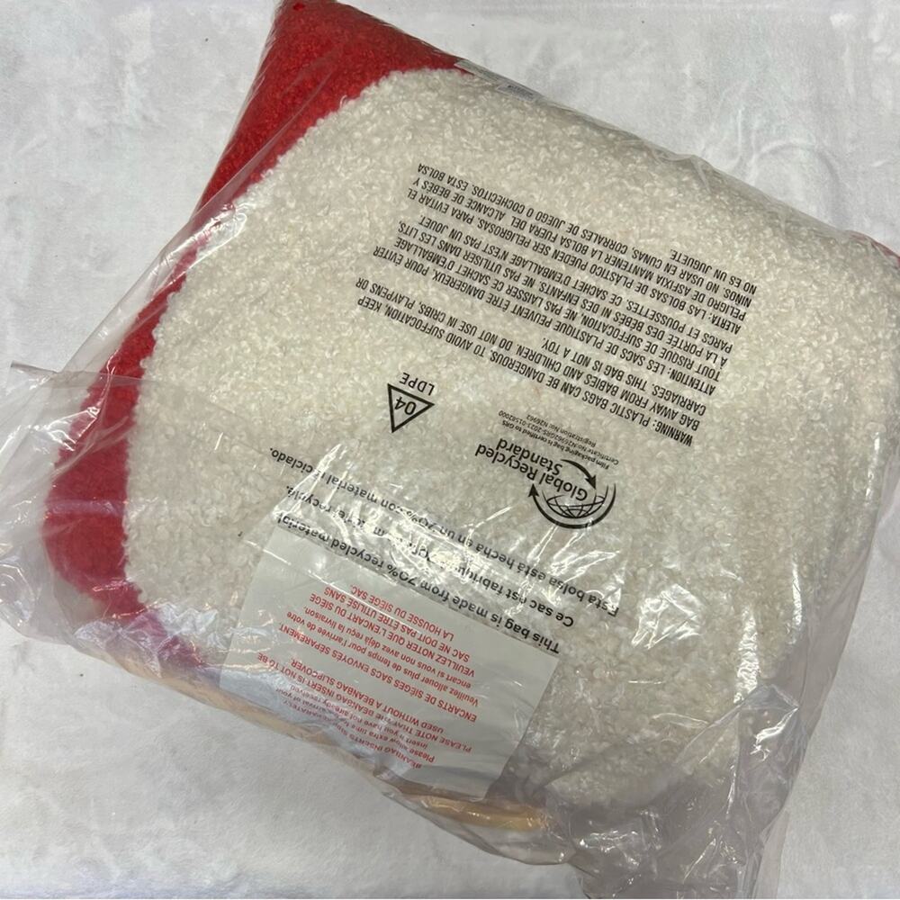 Pottery Barn Large Super Mario Mushroom Bean Bag Chair Slipcover Nintendo NEW - Picture 5 of 5
